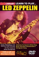 Win Led Zeppelin & Jimmy Page guitar tuition DVDs