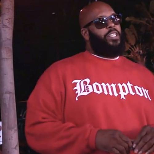 suge knight red shirt